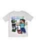 Minecraft 100% Polyester Silver Short Sleeve T-Shirt Size 6 - 7 - photo 1