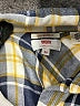 Levi's Plaid Yellow Long Sleeve Button-Down Shirt Size XS - photo 7