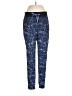 Athleta Print Blue Active Pants Size 10 (tall) - photo 1