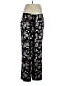 Ann Taylor LOFT Floral Black Casual Pants Size XL - photo 1