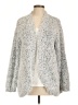 Kensie Silver Cardigan Size L - photo 1