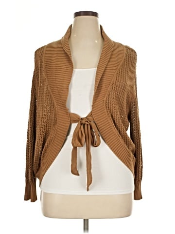 INC International Concepts Silk Cardigan (view 1)