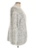 Kensie Silver Cardigan Size L - photo 4