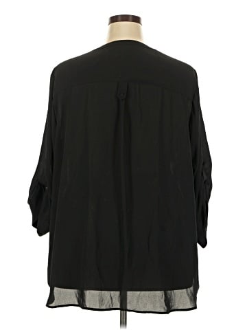 Torrid 3/4 Sleeve Blouse (view 2)