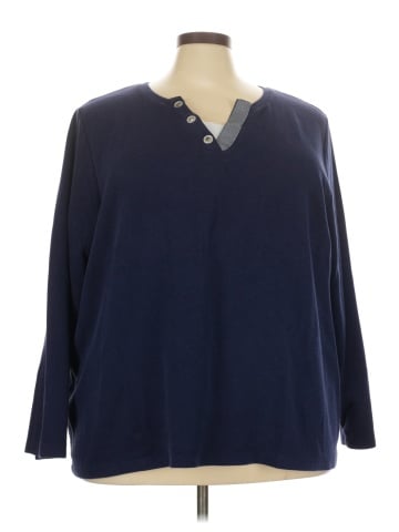 Liz & Me Long Sleeve Blouse (view 1)