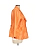 Susan Graver 100% Polyester Orange Blazer Size L - photo 4