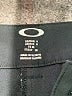 Oakley Solid Black Athletic Shorts Size 4 - photo 3