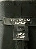 St. John Caviar Solid Black Dress Pants Size 6 - photo 4