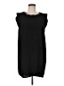 Forever 21 100% Polyester Solid Black Casual Dress Size M - photo 1