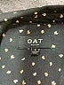 OAT 100% Polyester Polka Dots Black Short Sleeve Blouse Size S - photo 4