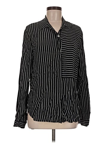 Three Dots Long Sleeve Blouse (view 1)