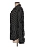 Three Dots 100% Viscose Stripes Black Long Sleeve Blouse Size M - photo 5