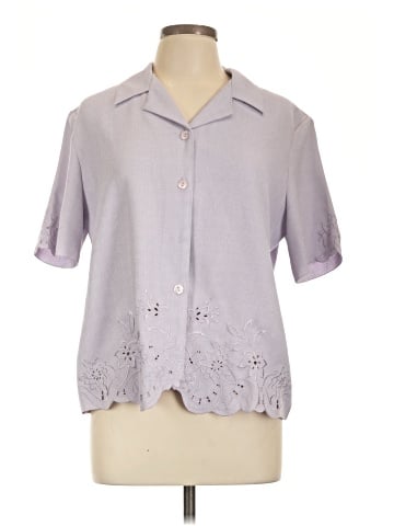 Alfred Dunner Short Sleeve Blouse (view 1)