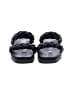 Bernardo 100% Leather Black Sandals Size 8 1/2 - photo 2