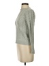 Amour Vert Chevron-herringbone Green Turtleneck Sweater Size S - photo 5
