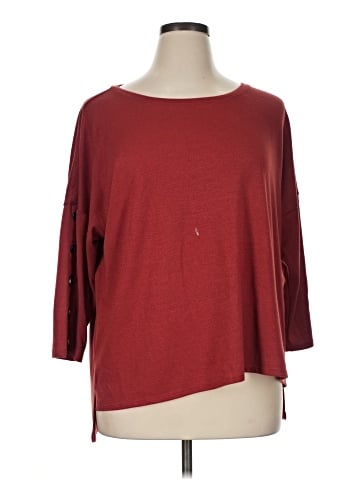 a.n.a. A New Approach 3/4 Sleeve T-Shirt (view 1)