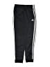 Adidas 100% Polyester Black Track Pants Size 14 - 16 - photo 1