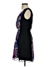 Express 100% Polyester Floral Black Casual Dress Size XS - photo 5