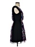 Express 100% Polyester Floral Black Casual Dress Size XS - photo 4