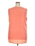 Fever 100% Polyester Orange Sleeveless Blouse Size XXL - photo 2