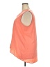 Fever 100% Polyester Orange Sleeveless Blouse Size XXL - photo 5