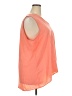 Fever 100% Polyester Orange Sleeveless Blouse Size XXL - photo 4