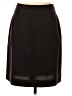 Banana Republic Solid Black Wool Skirt Size 2 - photo 2