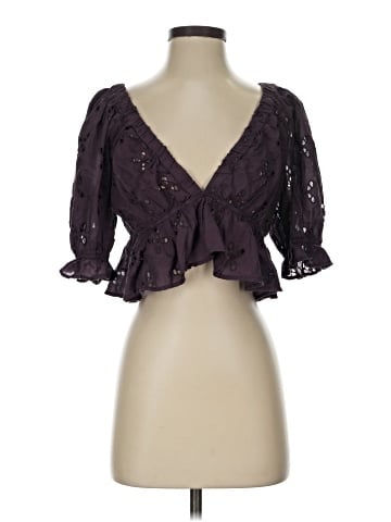 Free People 3/4 Sleeve Blouse (view 1)