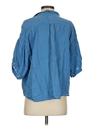 Velvet by Graham & Spencer 3/4 Sleeve Button-Down Shirt (view 2)