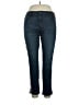 Ann Taylor Stripes Blue Jeans Size 8 - photo 1