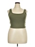 Full Tilt 100% Polyester Green Tank Top Size XXL - photo 1