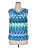 Covington Blue Sleeveless Blouse Size XL Petite - photo 1