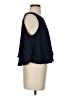 Zara Basic Blue Sleeveless Blouse Size S - photo 4