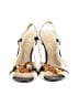 Unisa Color Block Ivory Sandals Size 8 1/2 - photo 2