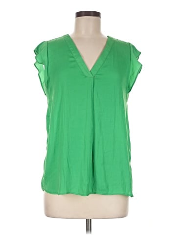 Maison d' Amelie Short Sleeve Blouse (view 1)
