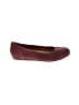 SoftWalk Solid Burgundy Flats Size 8 1/2 - photo 1