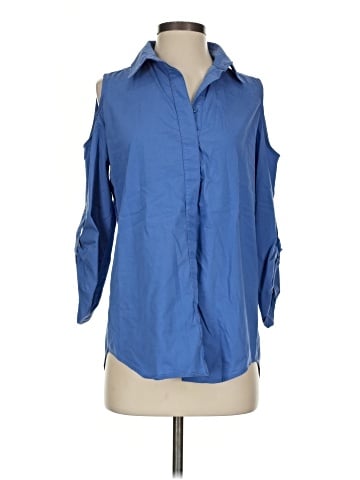 Finley 3/4 Sleeve Button-Down Shirt (view 1)
