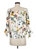 Bailey 44 100% Polyester Floral White 3/4 Sleeve Blouse Size S - photo 2