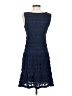 Studio M Blue Casual Dress Size S - photo 2