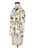Bailey 44 100% Polyester Floral White 3/4 Sleeve Blouse Size S - photo 5