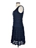 Studio M Blue Casual Dress Size S - photo 5