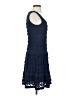 Studio M Blue Casual Dress Size S - photo 4
