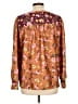 Ann Taylor LOFT 100% Polyester Brown Long Sleeve Blouse Size L - photo 2
