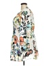 Melissa McCarthy Seven7 100% Polyester White Casual Dress Size 2X - photo 5