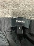 Theory Solid Black Dress Pants Size 6 - photo 4