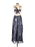 Mahila Chevron-herringbone Blue Casual Dress Size XS - photo 2
