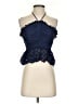 Ramy Brook 100% Polyester Blue Sleeveless Blouse Size S - photo 1