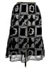 Unbranded Paisley Black Casual Skirt Size XL - photo 1