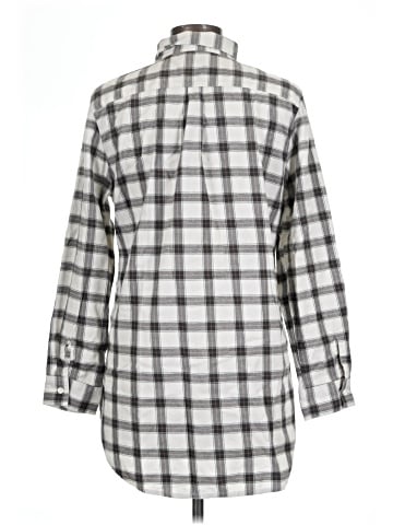 Garnet Hill 3/4 Sleeve Button-Down Shirt (view 2)