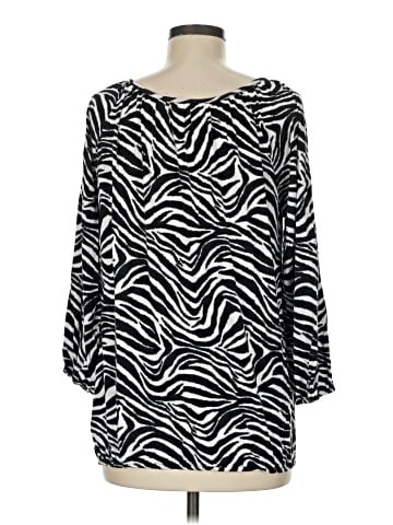 MICHAEL Michael Kors 3/4 Sleeve Blouse (view 2)